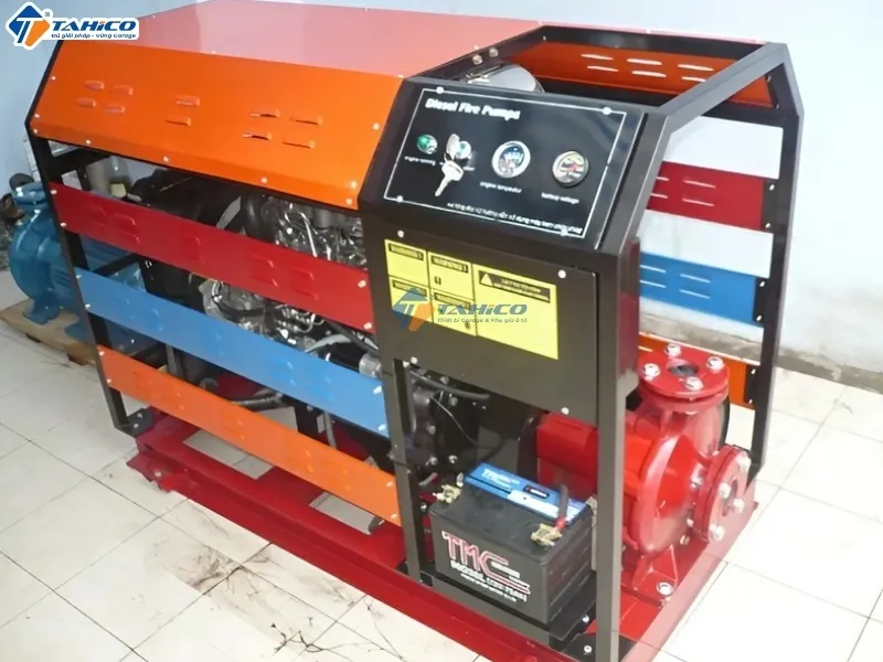 Máy bơm chữa cháy Diesel Hyundai D3BB 25hp 30hp