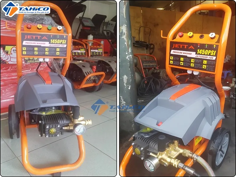 Máy rửa xe Jetta Jet 2200P-100 2.2 kw 1450 PSI 220V