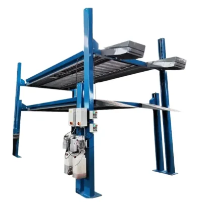 Cầu nâng đỗ xe 4 trụ JunHV JH-4P4500 loại 3 tầng