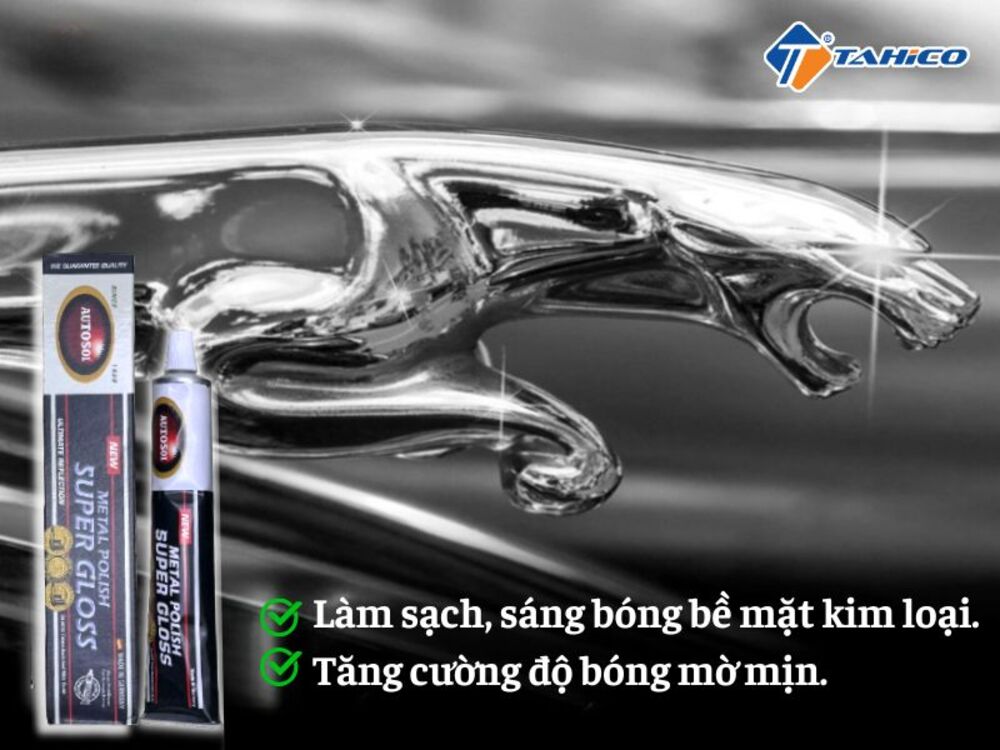 Kem đánh bóng kim loại Autosol Metal Polish Super Gloss