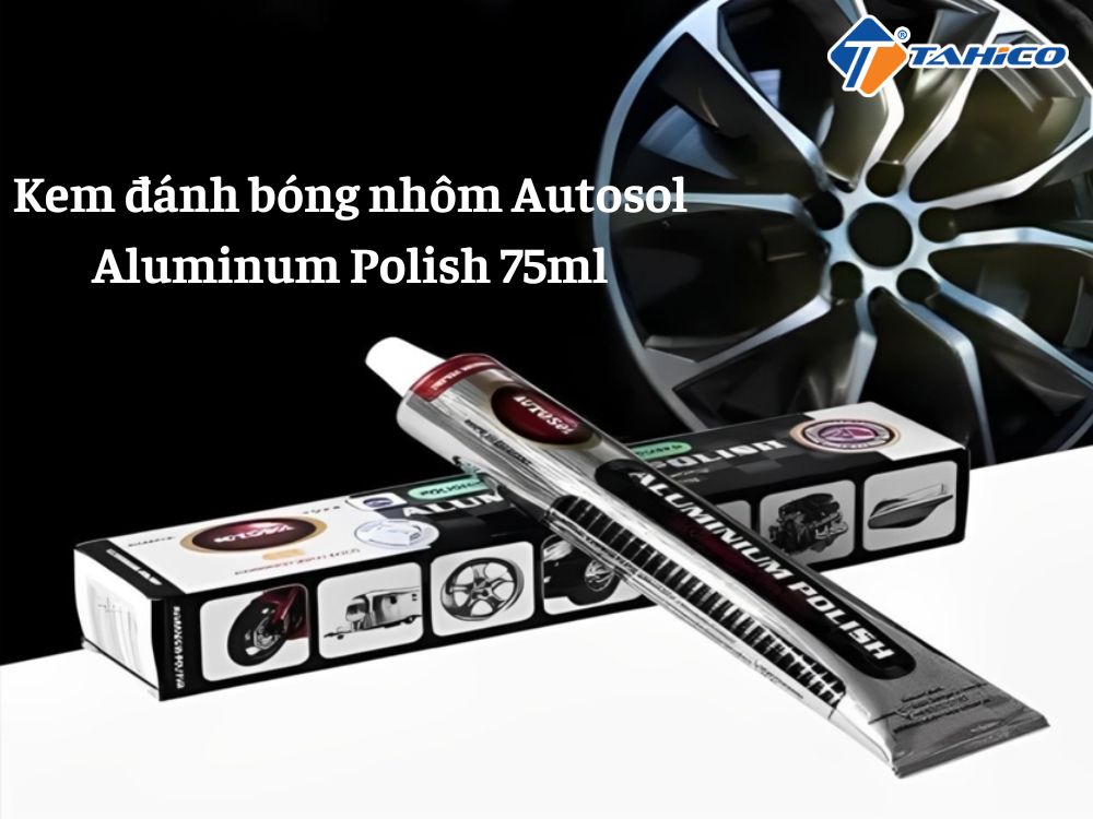 Kem đánh bóng nhôm Autosol Aluminum Polish 75ml