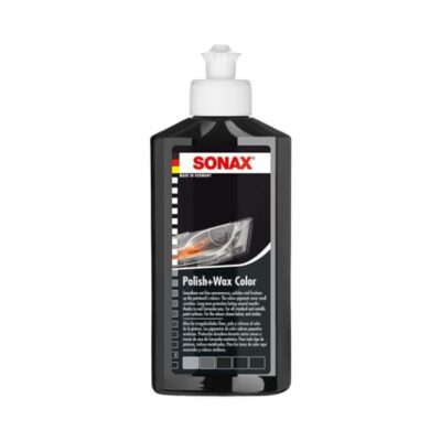 Kem đánh bóng sơn xe Sonax Polish+Wax Color | Màu đen