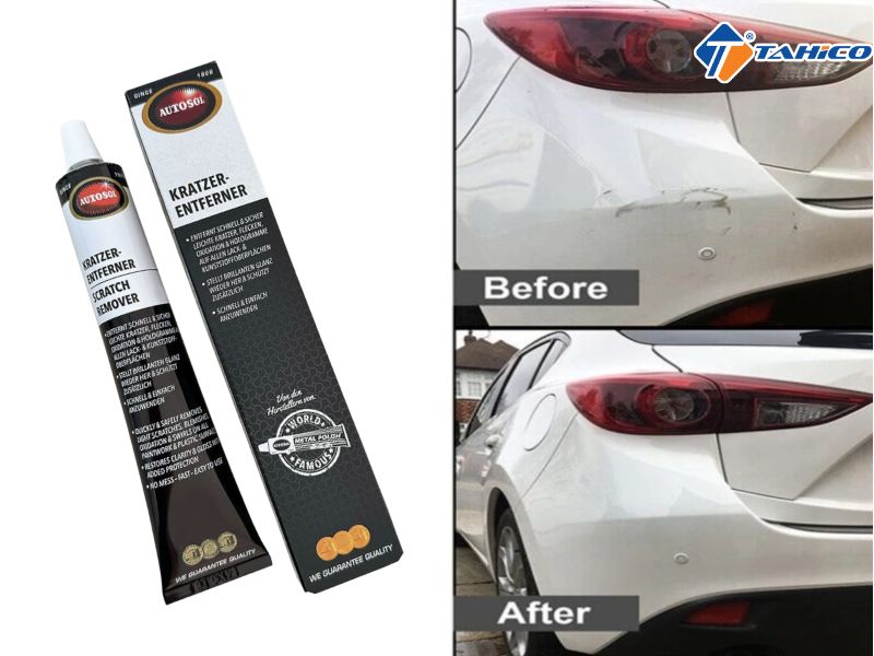 Kem đánh bóng xóa xước sơn nhựa Autosol Scratch Remover