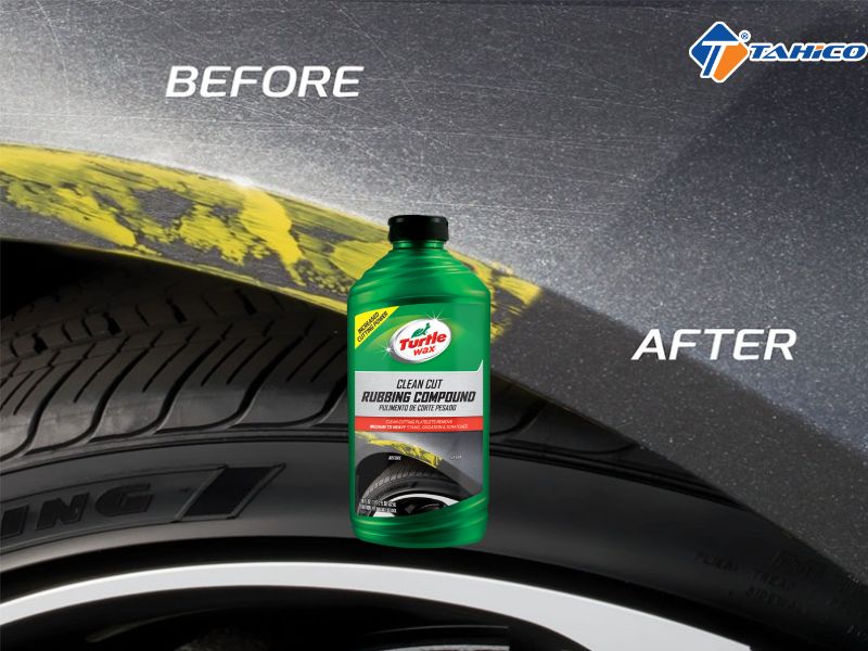 Kem đánh bóng xóa xước sơn xe Turtle Wax Clean Cut 532ml