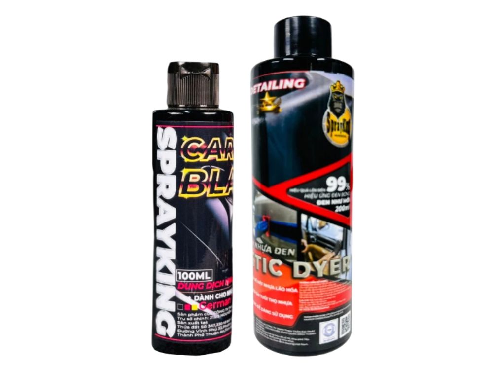 Kem nhuộm nhựa đen nhám Sprayking Plastic Dyer