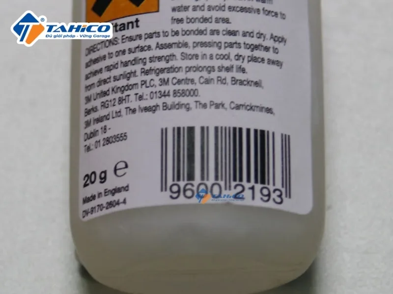 Keo siêu dính 3M Scotch-Weld PR100 20g