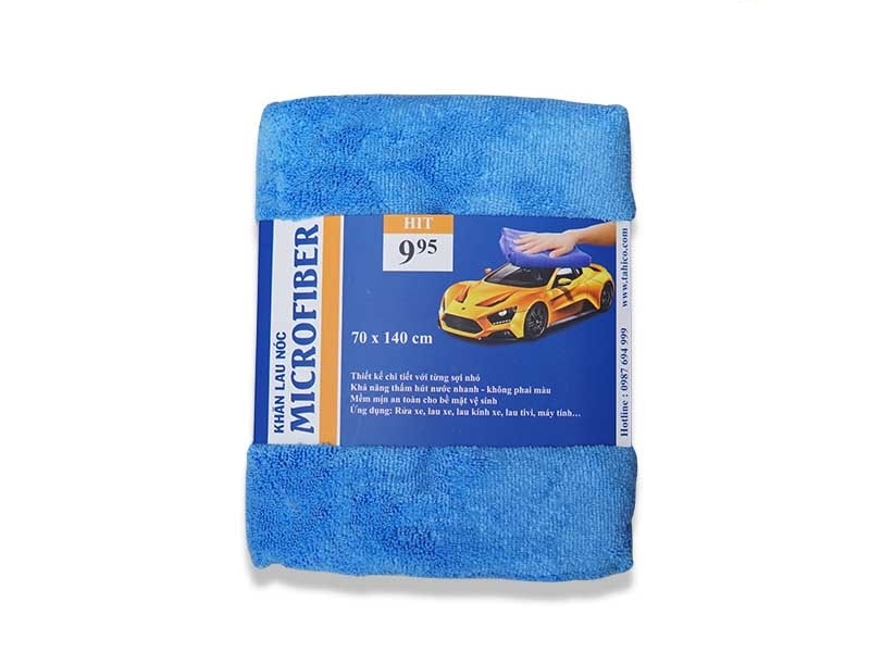 Khăn lau nóc xe ô tô du lịch Microfiber chuyên nghiệp