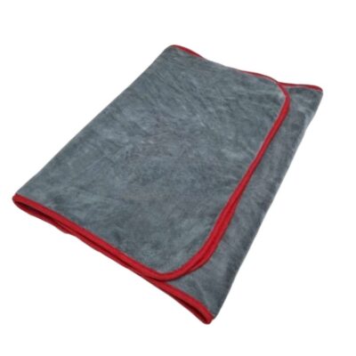 Khăn lau vỏ xe viền đỏ 160x60cm