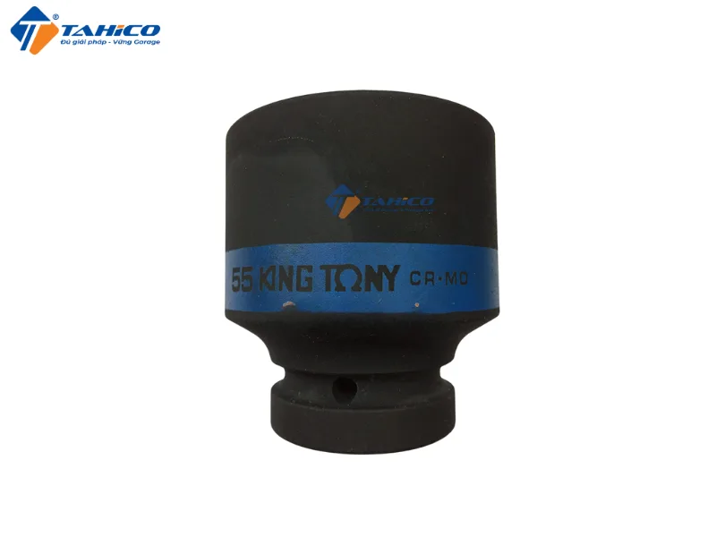 Hình ảnh sản phẩm Khẩu tuýp 1 inch Kingtony 6 cạnh, Đen, Dài 83mm | 55mm 58mm