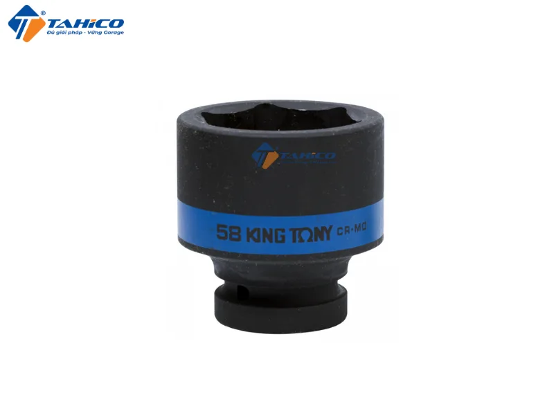 Hình ảnh sản phẩm Khẩu tuýp 1 inch Kingtony 6 cạnh, Đen, Dài 83mm | 55mm 58mm