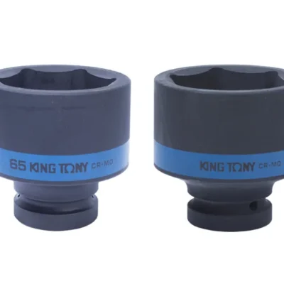 Hình ảnh sản phẩm Khẩu tuýp 1 inch Kingtony 6 cạnh, Đen, Dài 90mm | 65mm 68mm
