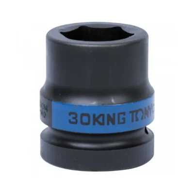 Hình ảnh sản phẩm Khẩu tuýp 1" Kingtony 853530M - 30mm, 6 cạnh, Đen, Dài 60mm
