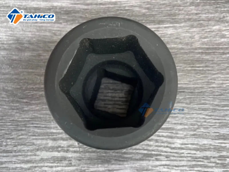 Khẩu tuýp 3/4" Kingtony 653544M, 653546M 6 cạnh, Đen, Dài 62mm