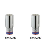 Khẩu tuýp 3/4" Kingtony 623545M | 623546M 6 cạnh, Trắng, Dài 95mm