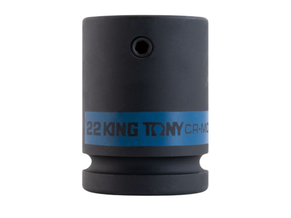 Khẩu tuýp 3/4" Kingtony 609622M - 22mm, Vặn vít, Đen, Dài 60mm