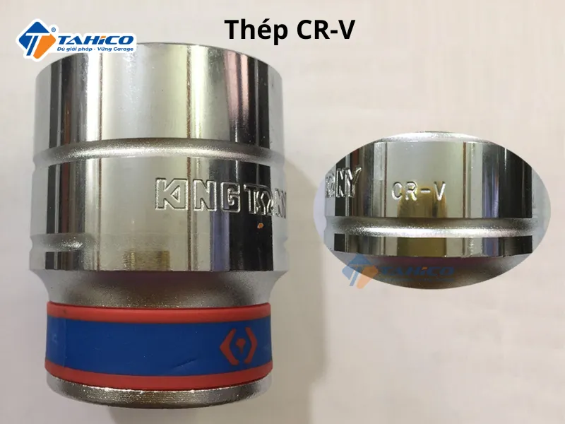 Khẩu tuýp 3/4" Kingtony 633537M - 37mm, 6 cạnh, Trắng, Dài 59mm