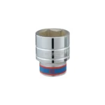 Khẩu tuýp 3/4" Kingtony 633538M - 38mm, 6 cạnh, Trắng, Dài 60mm