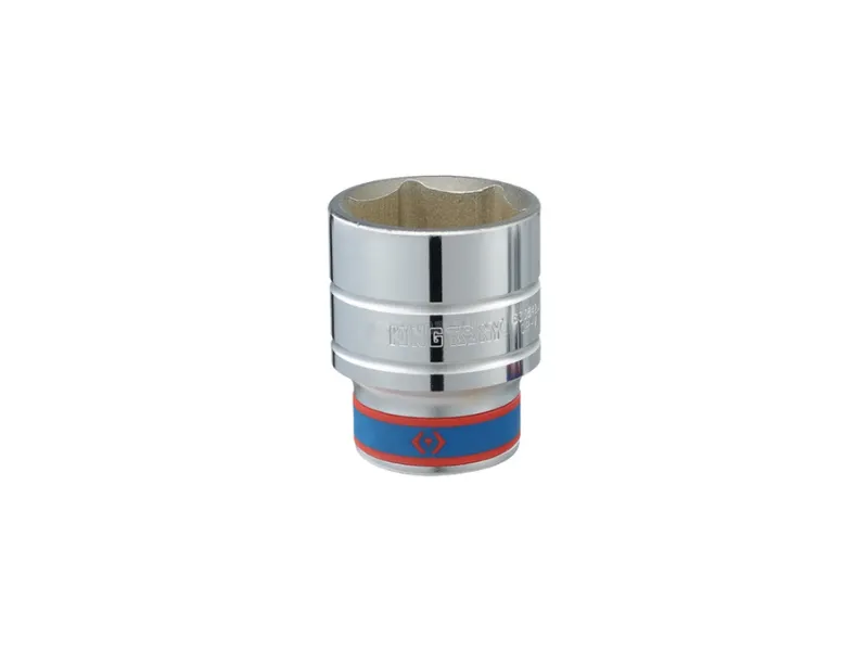 Khẩu tuýp 3/4" Kingtony 633538M - 38mm, 6 cạnh, Trắng, Dài 60mm