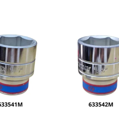 Khẩu tuýp 3/4" Kingtony 633541M | 633542M 6 cạnh, Trắng, Dài 64mm | 41mm 42mm