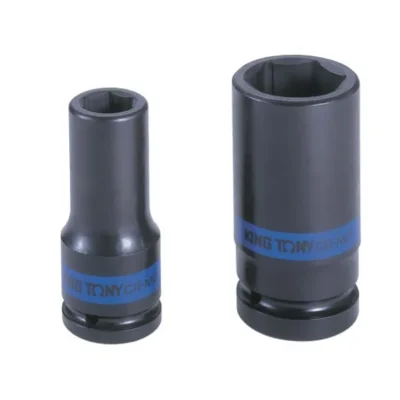 Hình ảnh sản phẩm Khẩu tuýp 3/4 inch Kingtony 6 cạnh, Đen, Dài 60mm | 17mm - 24mm