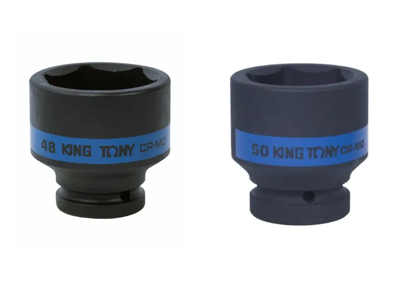 Hình ảnh sản phẩm Khẩu tuýp 3/4 inch Kingtony 6 cạnh, Đen, Dài 65mm | 48mm 50mm