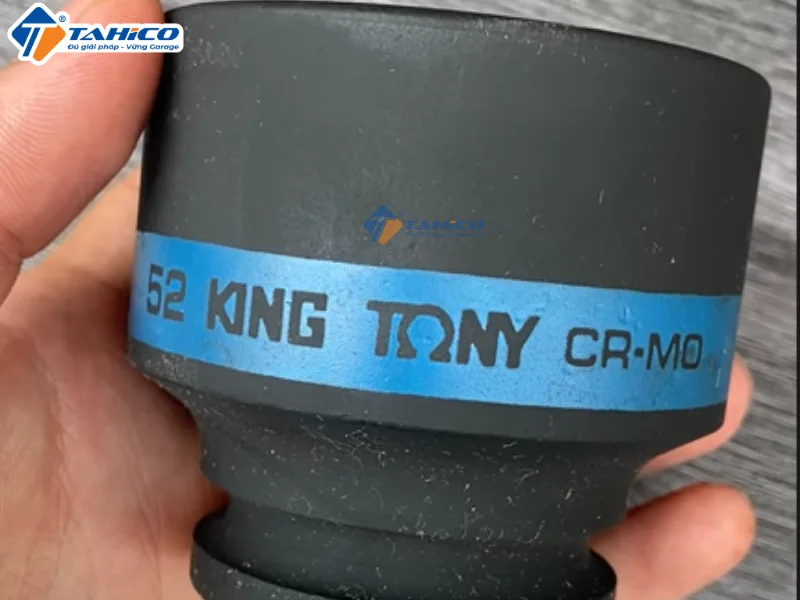 Hình ảnh sản phẩm Khẩu tuýp 3/4 inch Kingtony 6 cạnh, Đen, Dài 68mm | 52mm 54mm