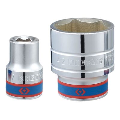 Khẩu tuýp 3/4″ Kingtony 633530M – 30mm, 6 cạnh, Trắng, Dài 54mm