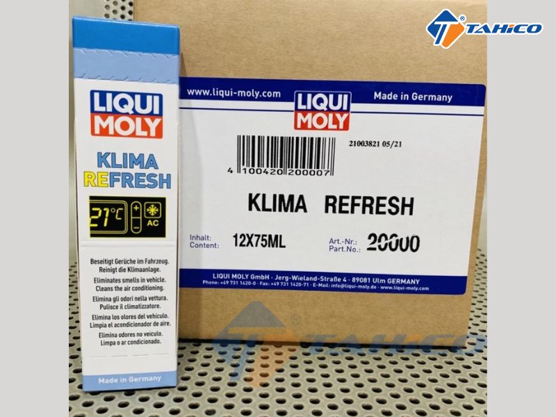 Khử mùi diệt khuẩn điều hòa ô tô Liqui Moly 75ml
