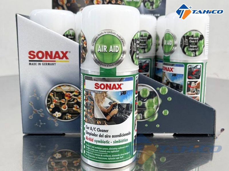 Khử mùi điều hòa ô tô Sonax Car AC Cleaner 100ml