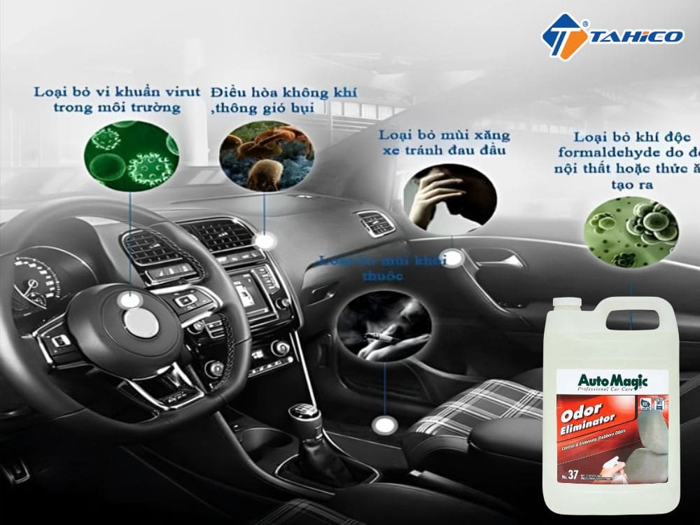 Khử mùi nội thất ô tô AutoMagic Odor Eliminator