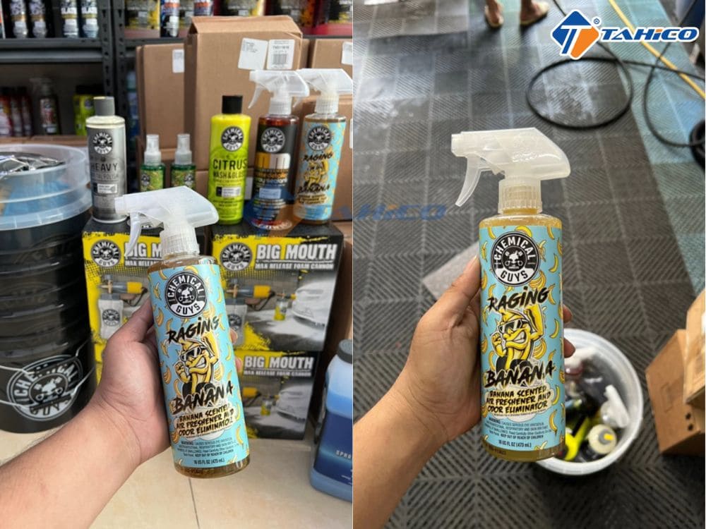 Khử mùi nội thất Chemical Guys Banana Scent 473ml