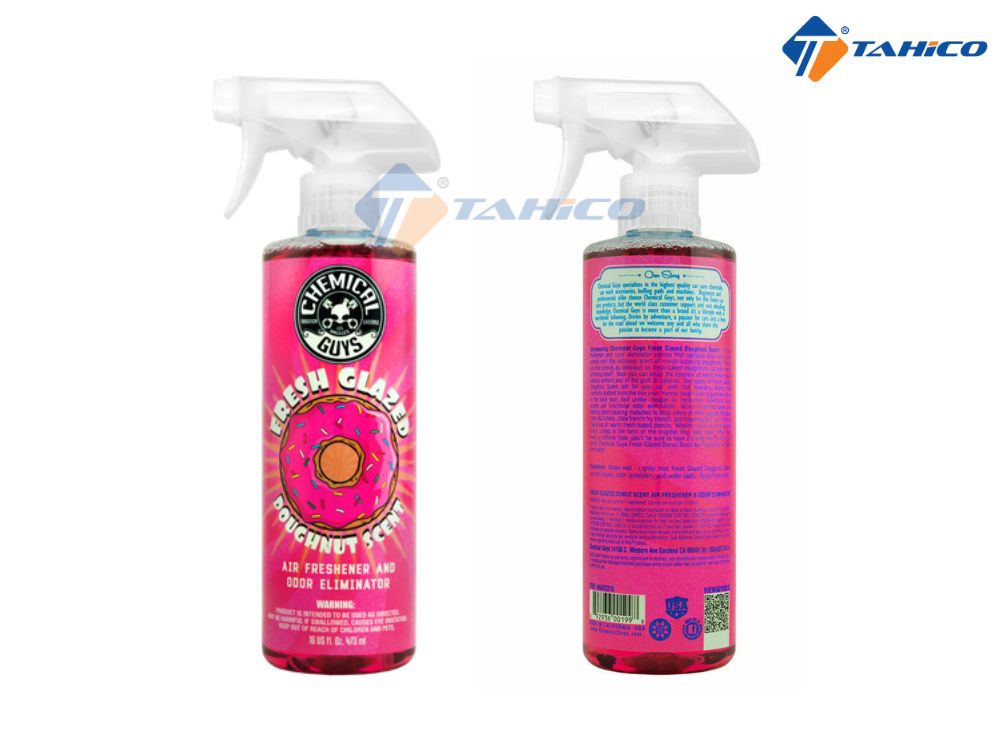 Khử mùi nội thất Chemical Guys Donut | Hương bánh Donut