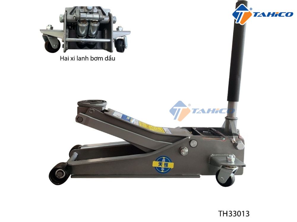 Kích cá sấu KASPI 3 tấn 2 xi-lanh
