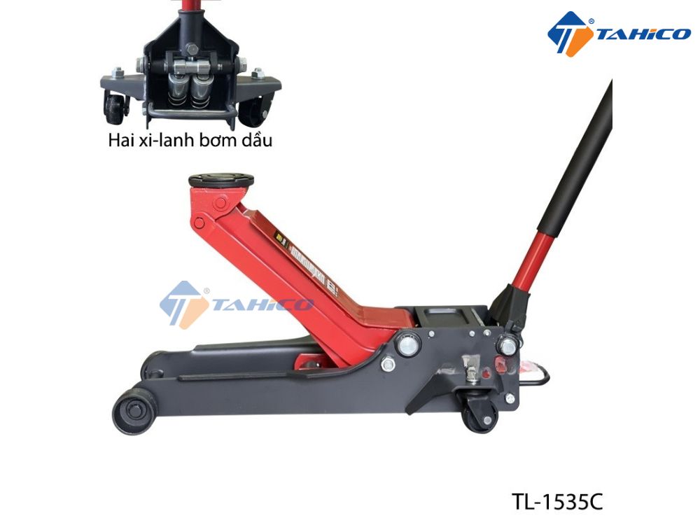 Đặc điểm kích cá sấu Titano TL-1535C 3.5 tấn 95-540mm 2 xi-lanh