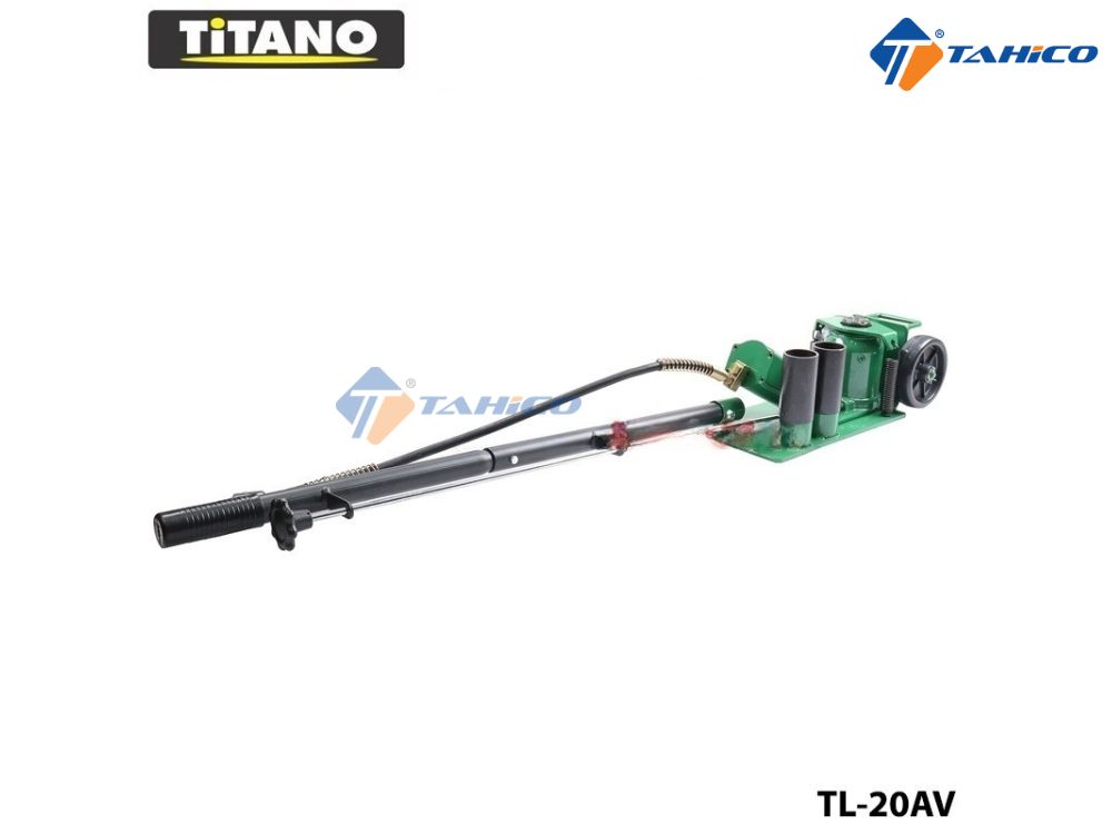 Kích đội hơi Titano AV 20 tấn và 32 tấn có bánh xe