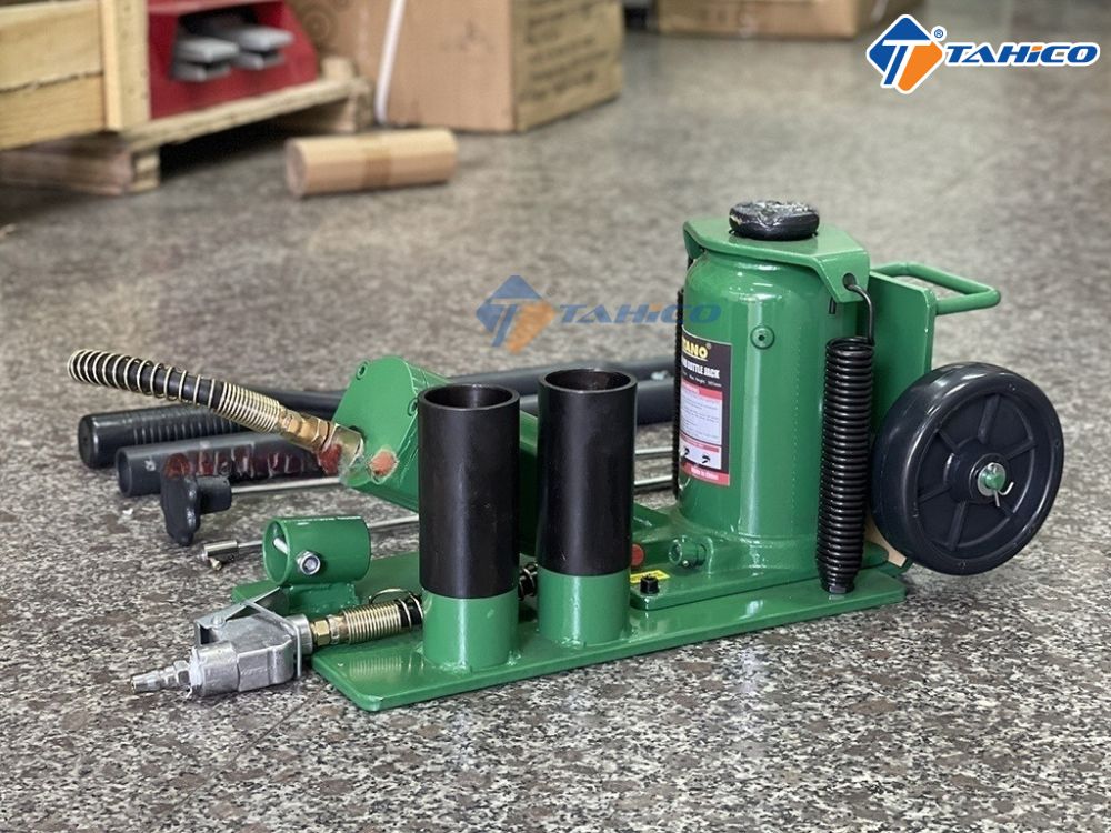Kích đội hơi Titano AV 20 tấn và 32 tấn có bánh xe