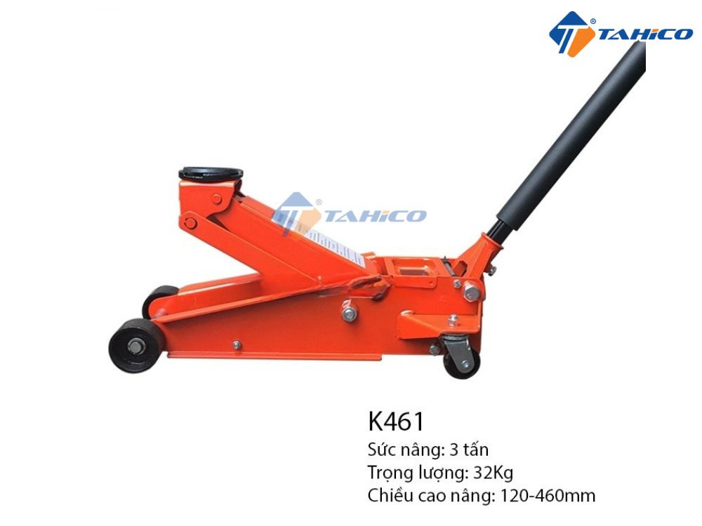 Đặc điểm kích lốp ô tô KASPI K461 3 tấn 2 xi-lanh bơm dầu