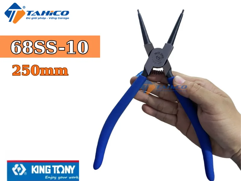 Hình ảnh sản phẩm Kìm mở phanh ngoài, mũi thẳng Kingtony 68SS Series 5-10 inch