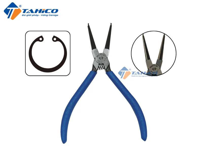 Kìm mở phanh trong, mũi thẳng Kingtony 68HS Series 5-10 inch