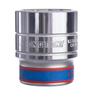 Khẩu tuýp 3/4" Kingtony 633038M - 38mm, 12 cạnh, Trắng, Dài 60mm
