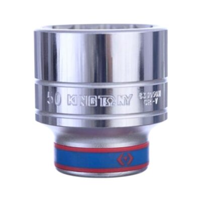 Khẩu tuýp 3/4" Kingtony 633050M - 50mm, 12 cạnh, Trắng, Dài 72mm