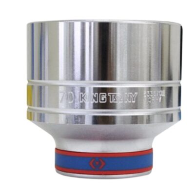 Khẩu tuýp 3/4" Kingtony 633070M - 70mm, 12 cạnh, Trắng, Dài 88mm
