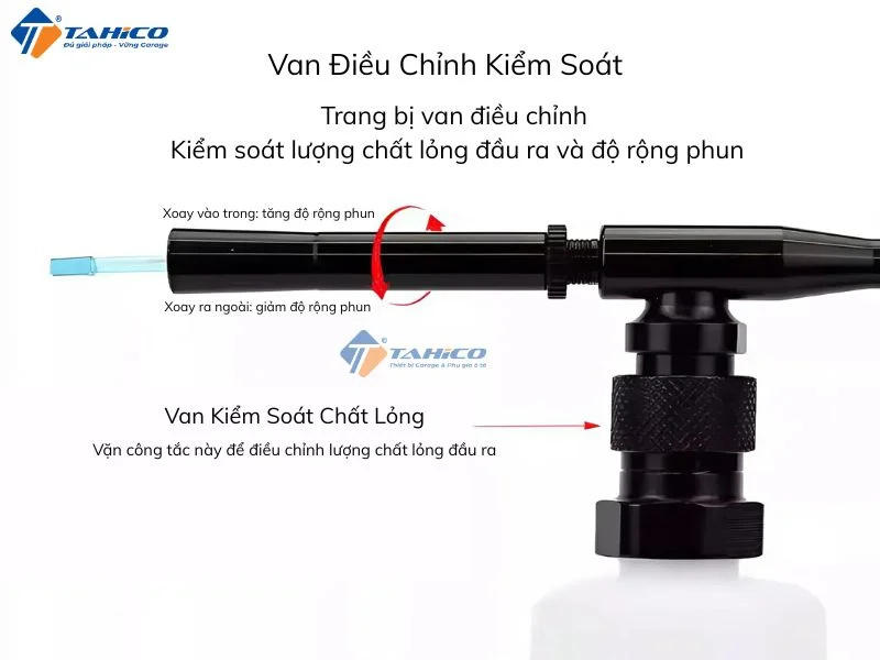 Súng phun hóa chất lốc xoáy, vệ sinh trần xe, KLCB KA-B015