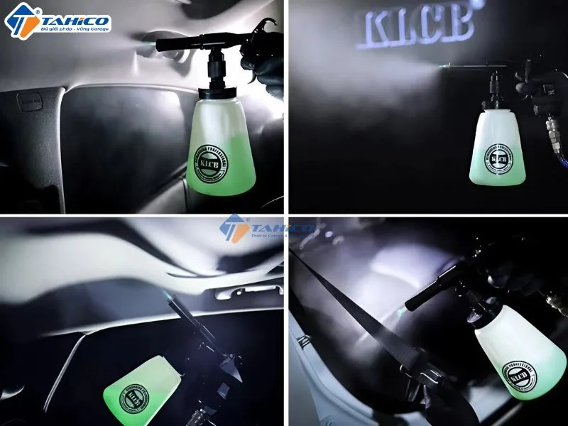 Súng phun hóa chất lốc xoáy, vệ sinh trần xe, KLCB KA-B015