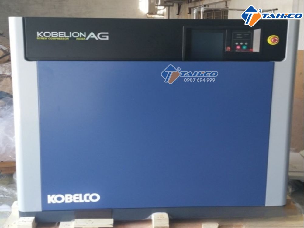 Máy nén khí trục vít Kobelco SG 7.5 bar biến tần có dầu