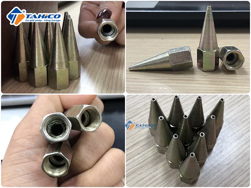 Vú bơm mỡ đầu nhọn Kocu VMBM