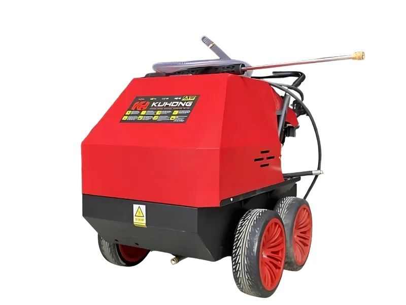 Máy rửa xe nước nóng Kuhong HMB2515 5.5kw 3600psi 90 độ