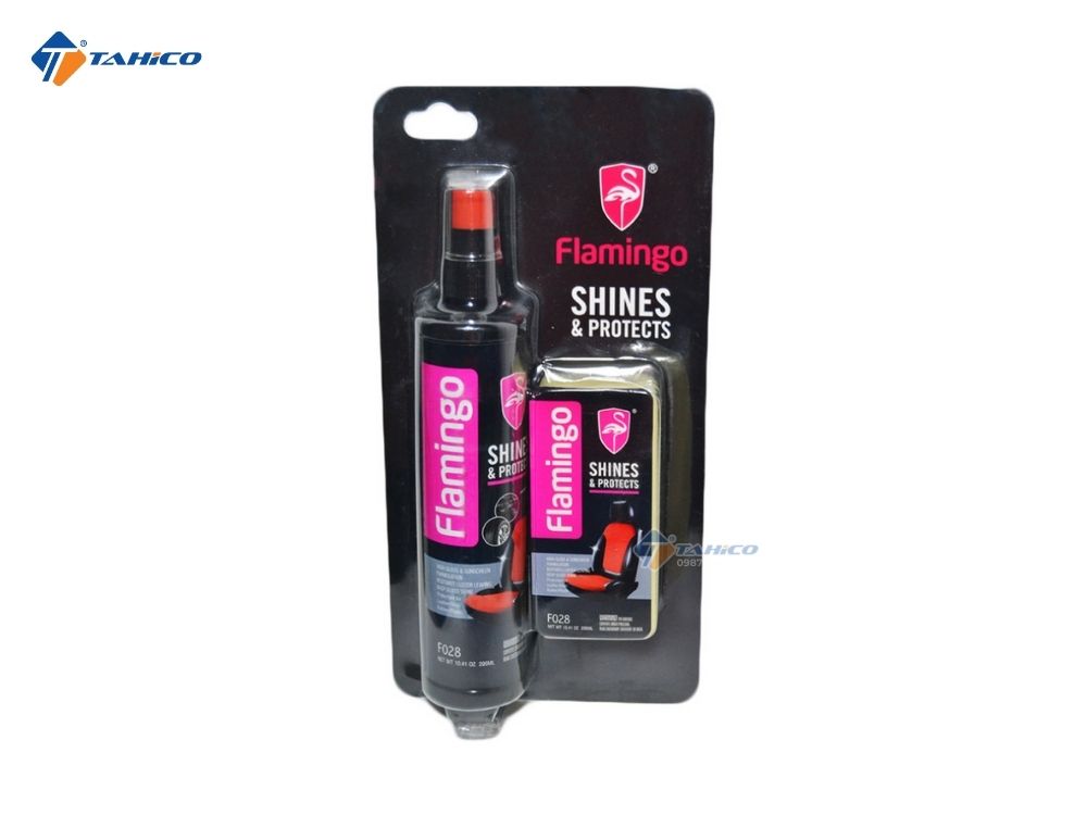 Làm bóng và bảo vệ da Flamingo Shines & Protects F028