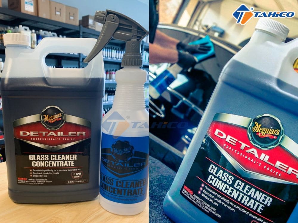 Nước lau kính Meguiars Glass Cleaner Concentrate D12001 3.79L