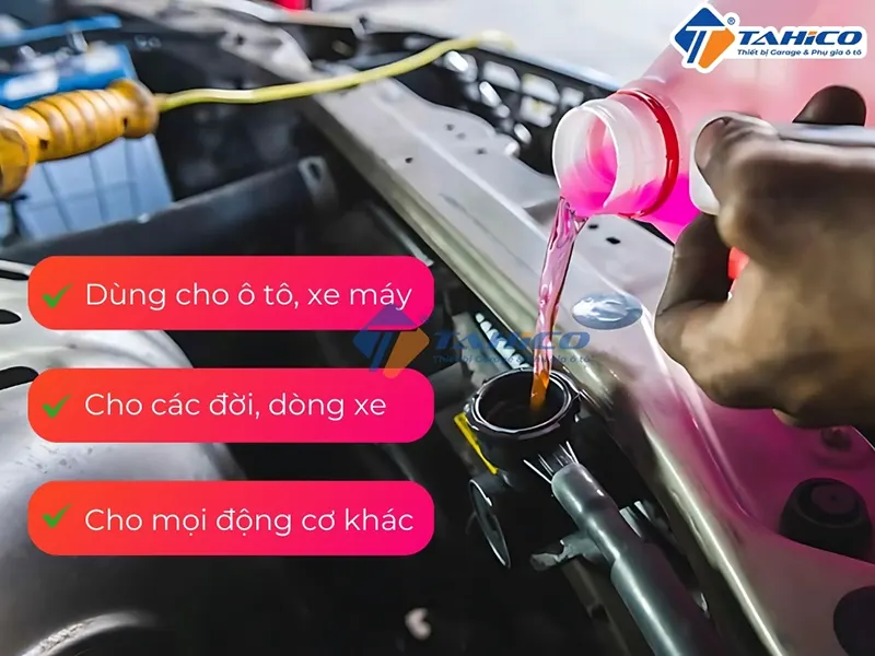 Nước làm mát động cơ Maxrider Super Coolant | Màu đỏ